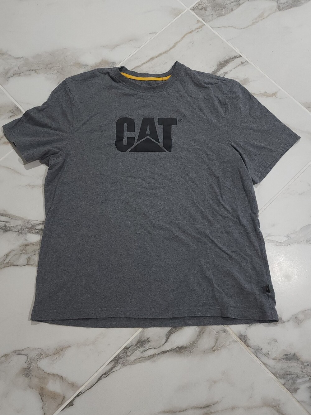 Mens Caterpillar "CAT" XL Teeshirt - Gray